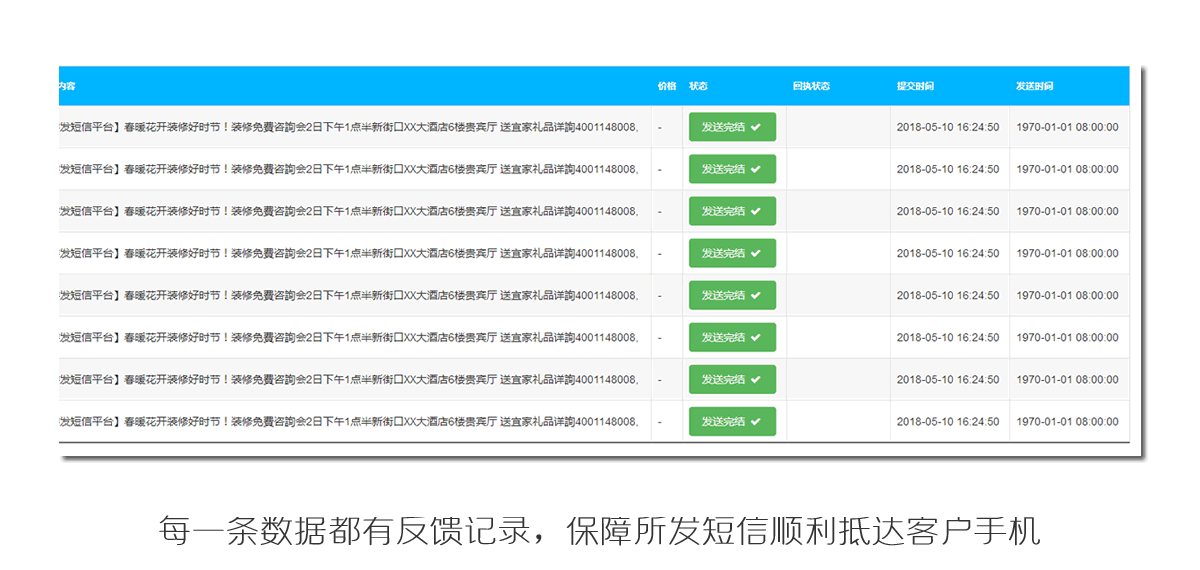 吾爱营销平台短信群发功能